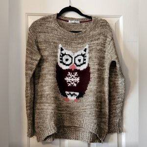 $8 In bundle! Jolt Owl Sweater sz S